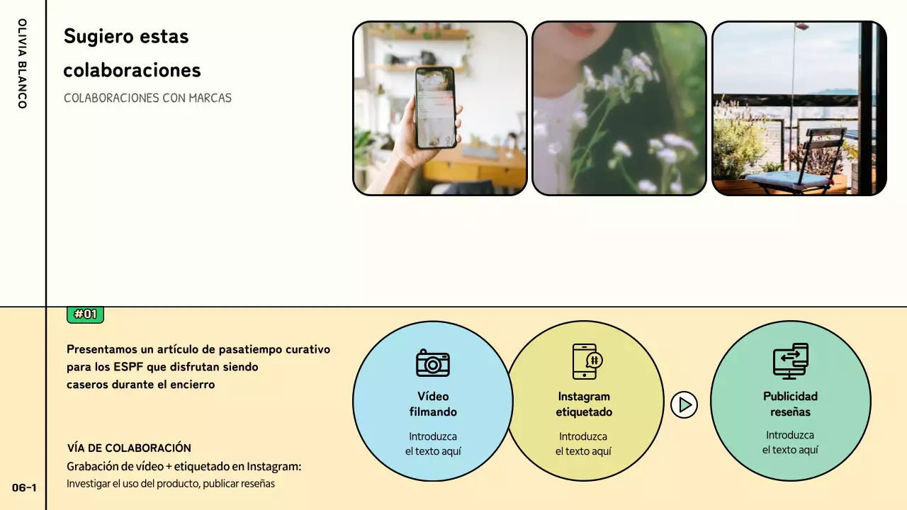 Una bonita y colorida propuesta de colaboración entre YouTubers en rosa, verde y pastel.