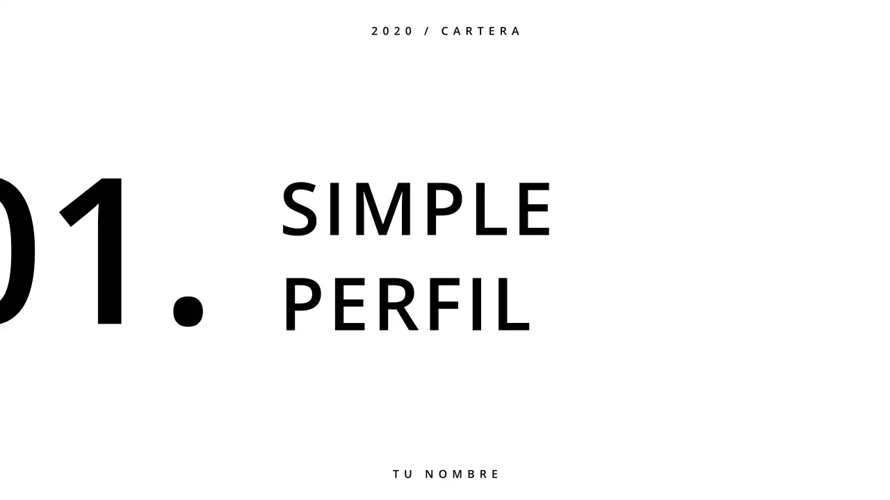 Una cartera sencilla en blanco y negro