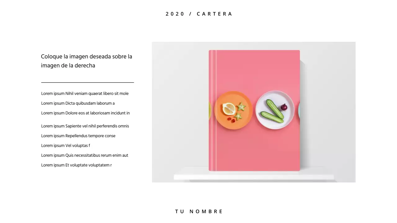 Una cartera sencilla en blanco y negro