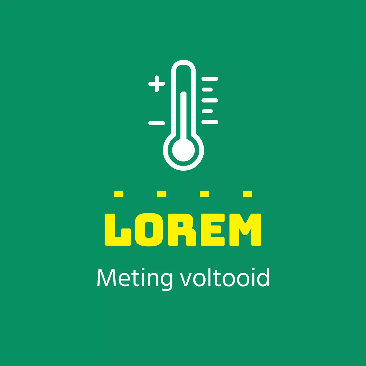 Groene Gele Illustratie Corona Temperatuur Gids
