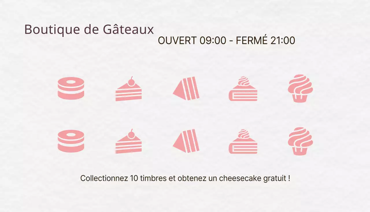 Boutique de gâteaux