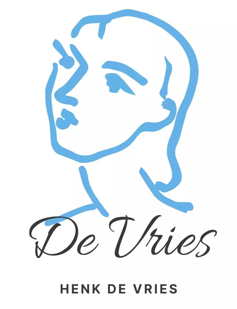 Nette Matisse illustratie gepersonaliseerd t-shirt