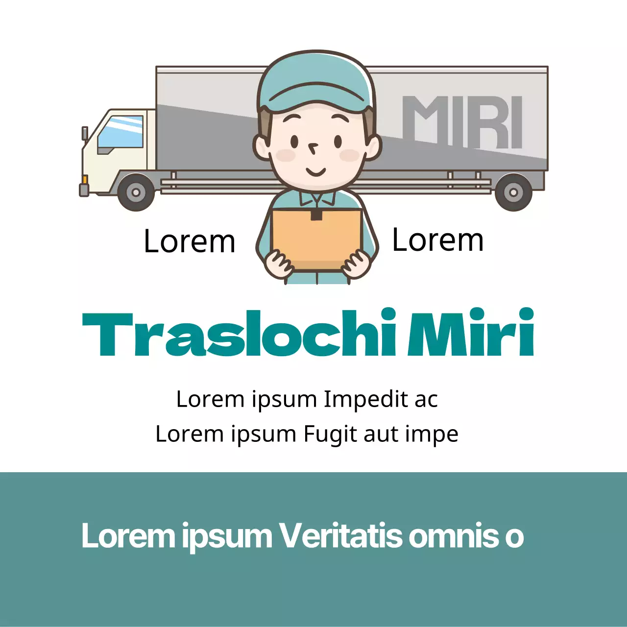 Illustrazione blu Promozione Isayongdal carino