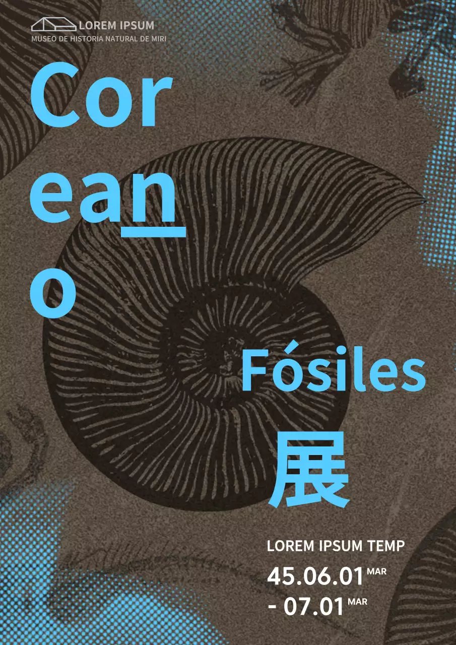 Marrón textura rugosa dinosaurio fósil ilustración fósiles exposición obras de arte