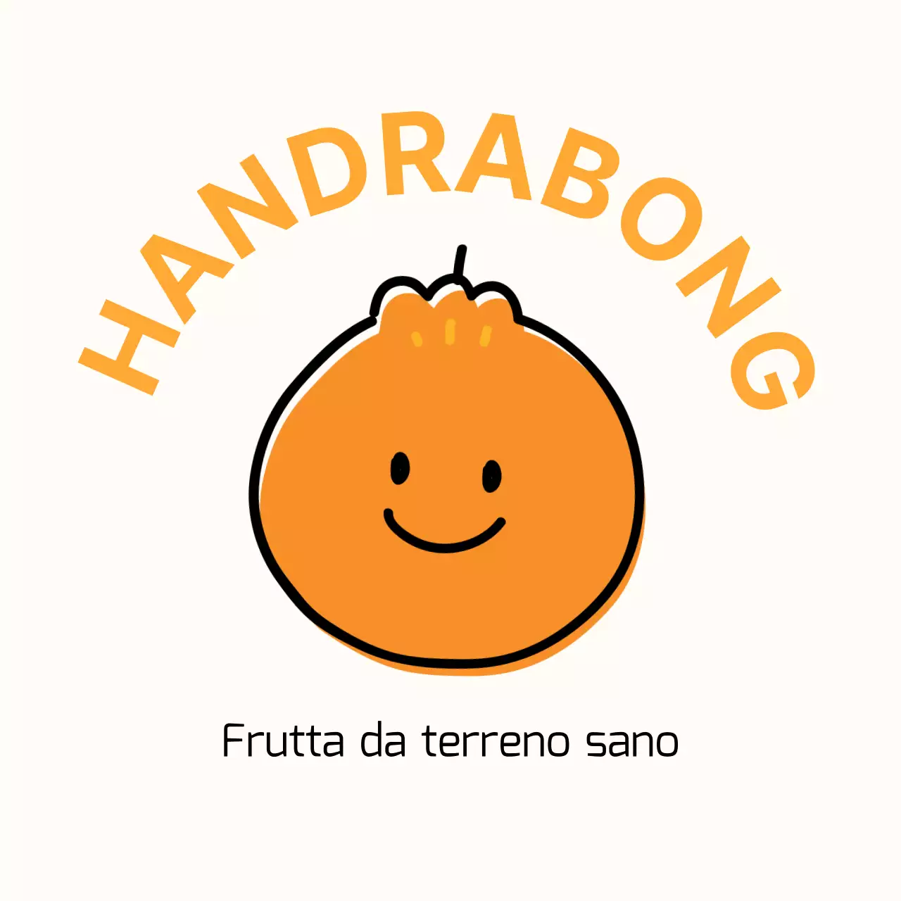 Simpatici adesivi circolari Hallabong