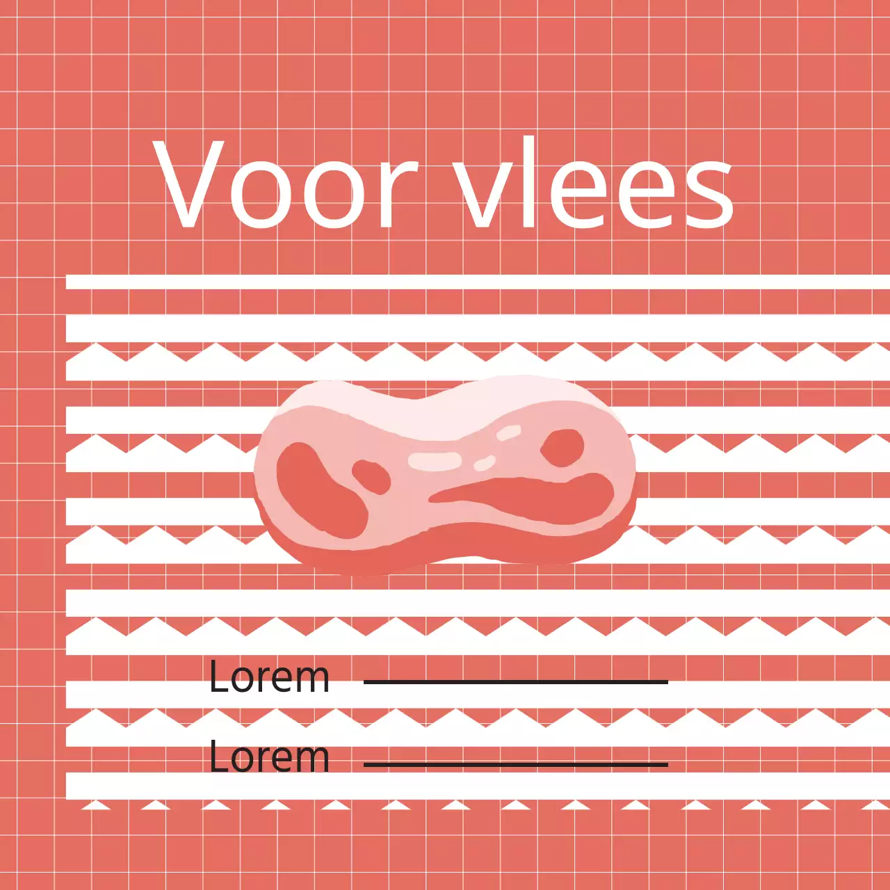 Voor vlees