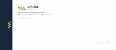 Marine moderne gekleurde enveloppen