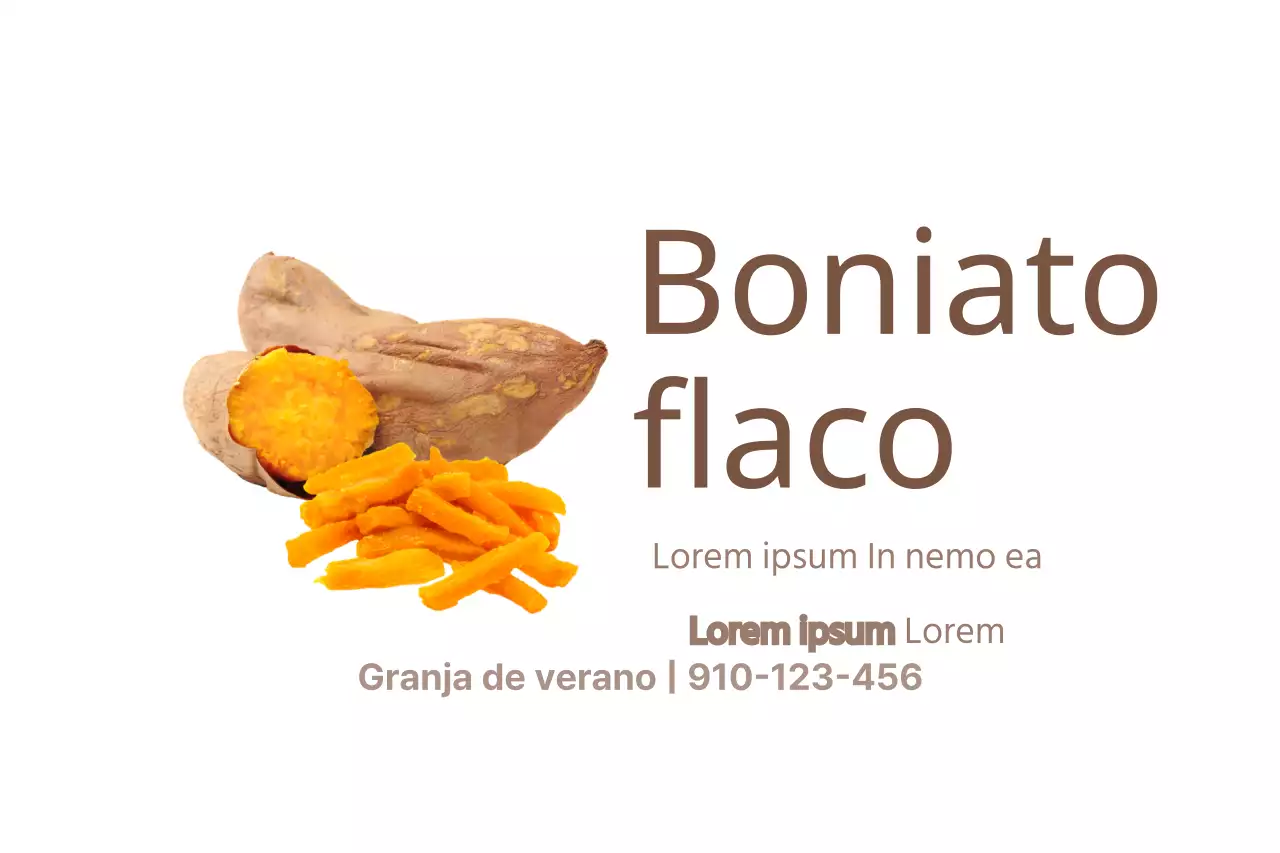 Albóndigas de boniato