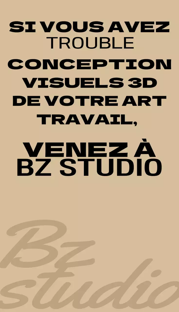 Design épuré avec texte dans des couleurs calmes et élégantes