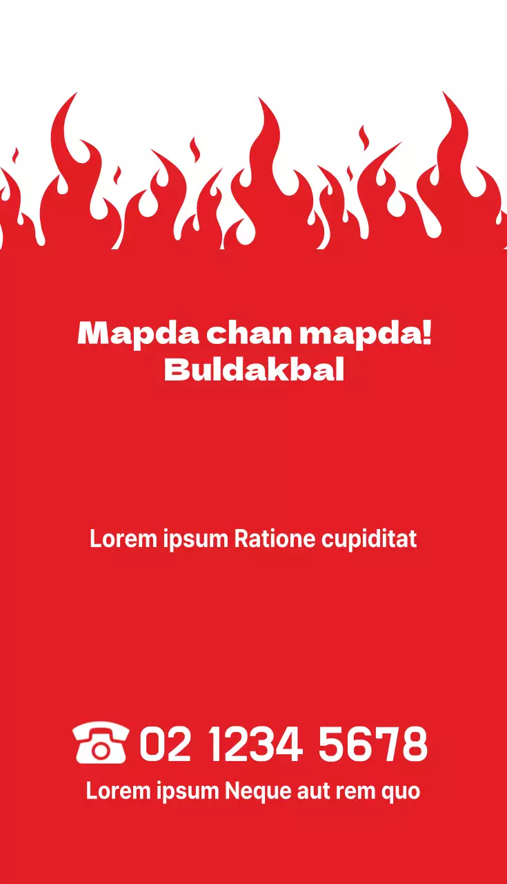 Mapda chan mapda! Buldakbal
