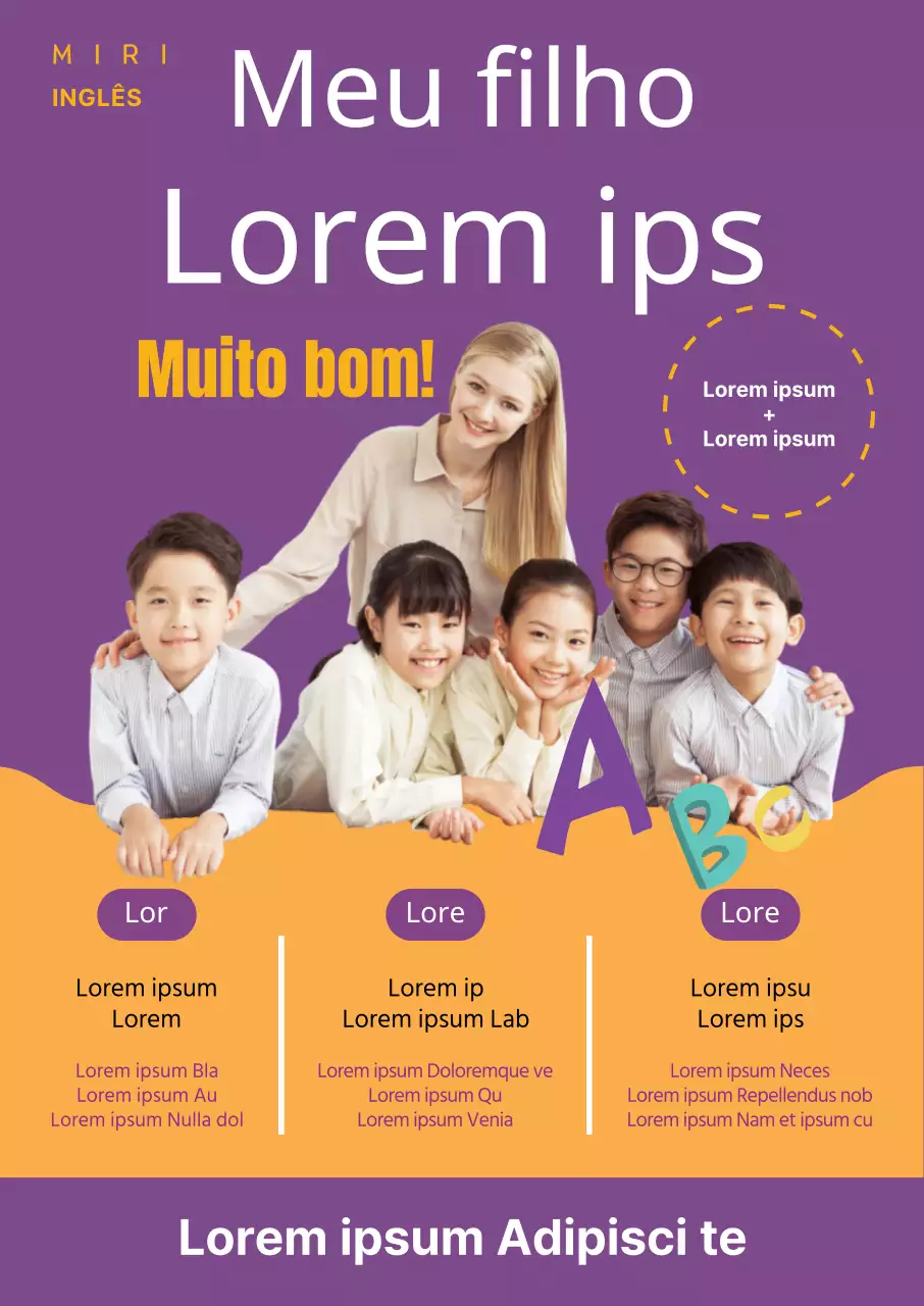 Promover a Purple English School