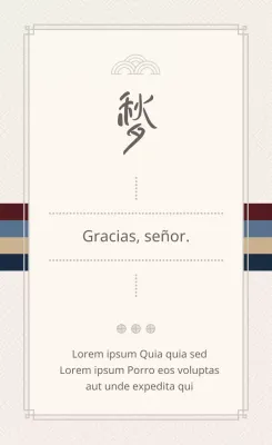 Felicitación de Acción de Gracias en sobre gris claro