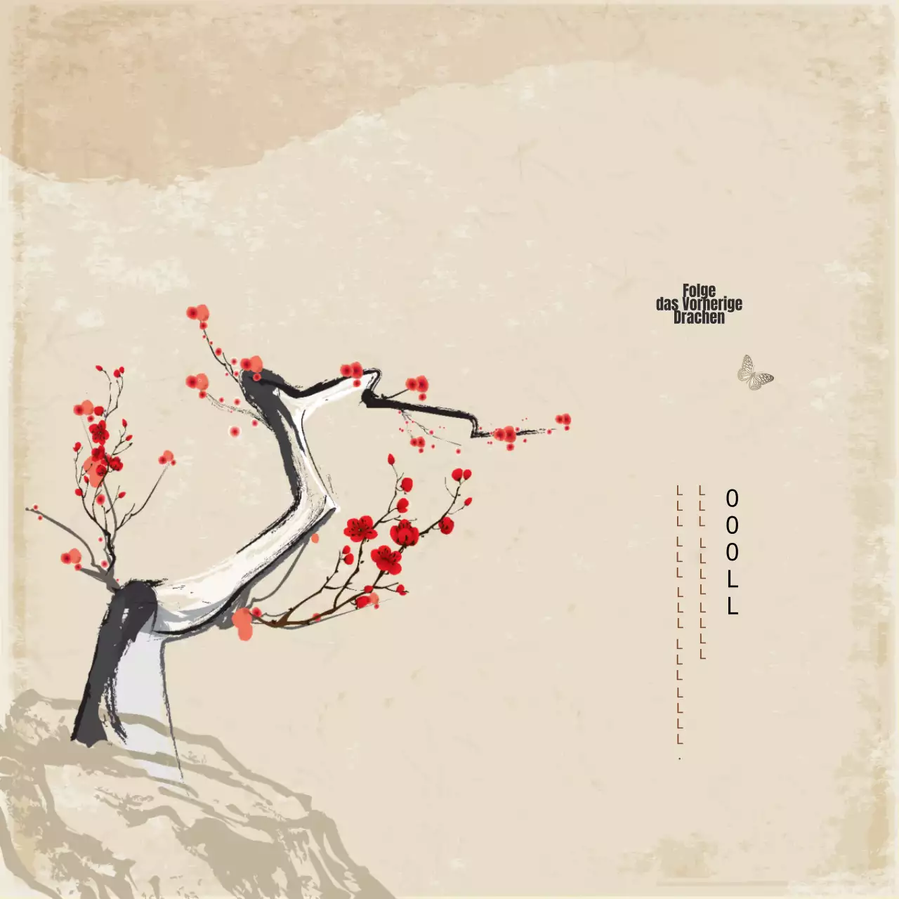 Braune Illustration Traditionelles Jubiläumsfest