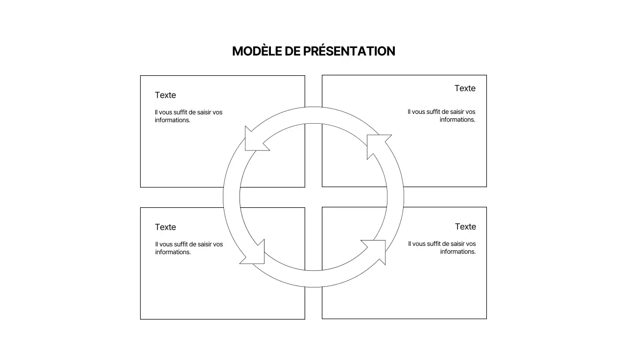 Formes noires simples