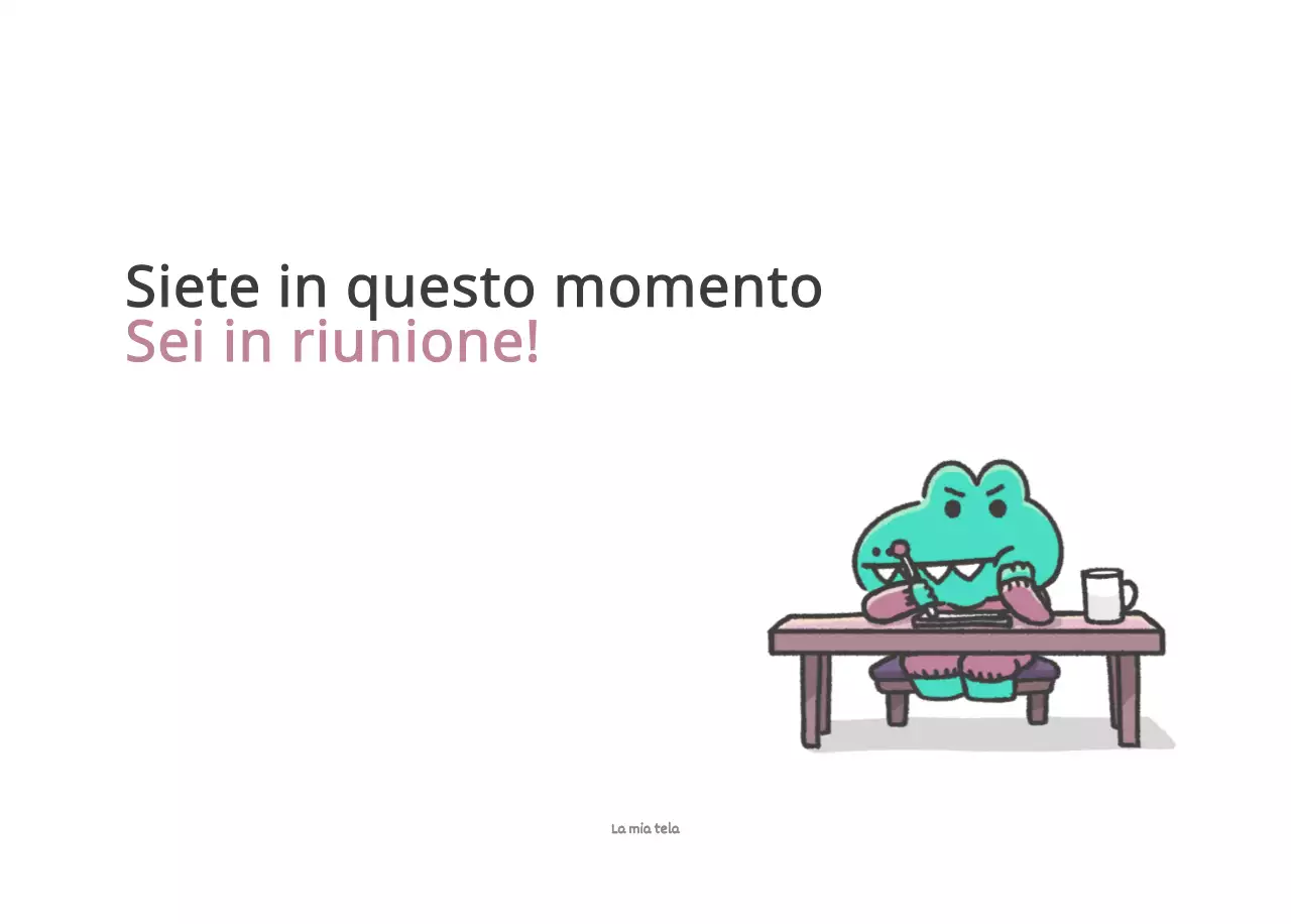 Un calendario con un simpatico concetto di illustrazione di Argo