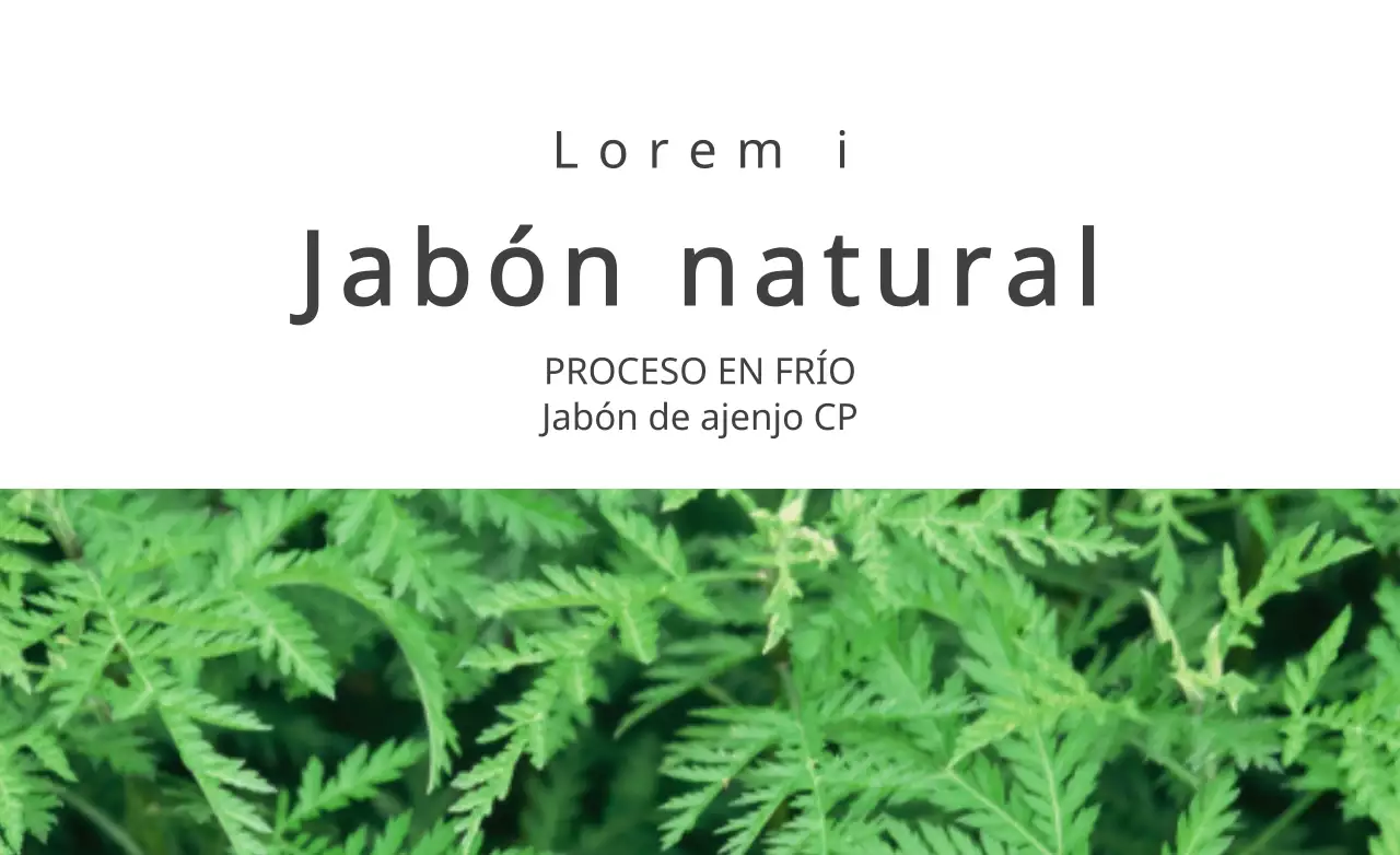 JABÓN NATURAL