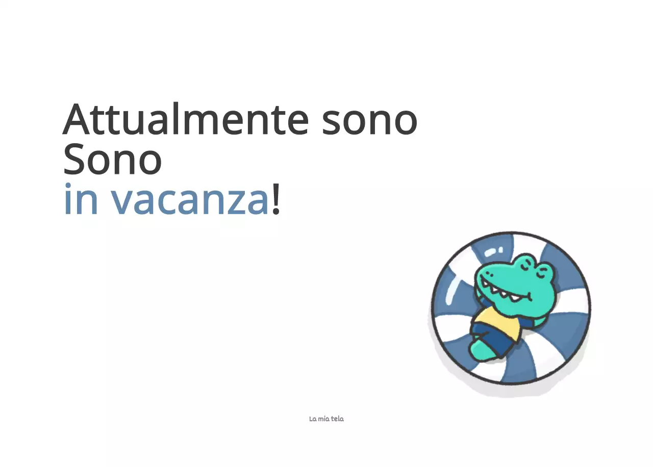 Un calendario con un simpatico concetto di illustrazione di Argo