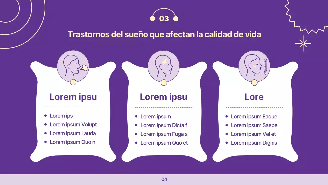 Conferencia clínica sobre hábitos de sueño sencillos de Mauve