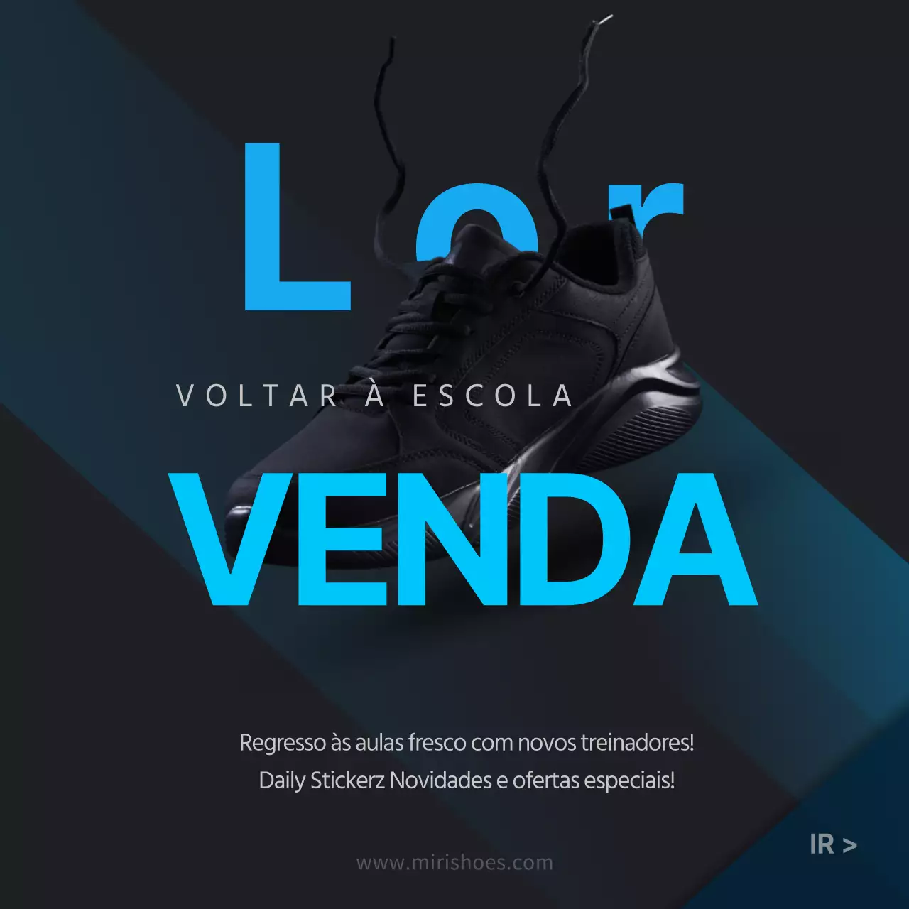 Eventos de venda de calçado