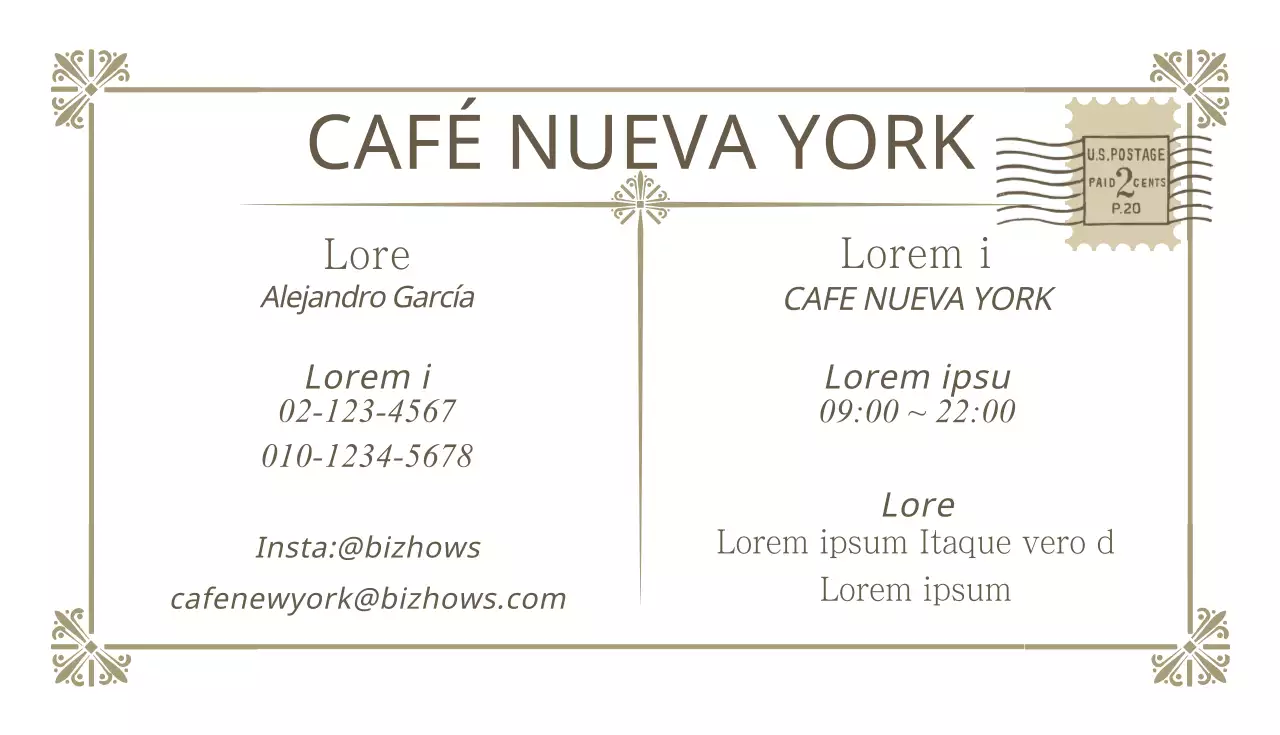 Café Nueva York