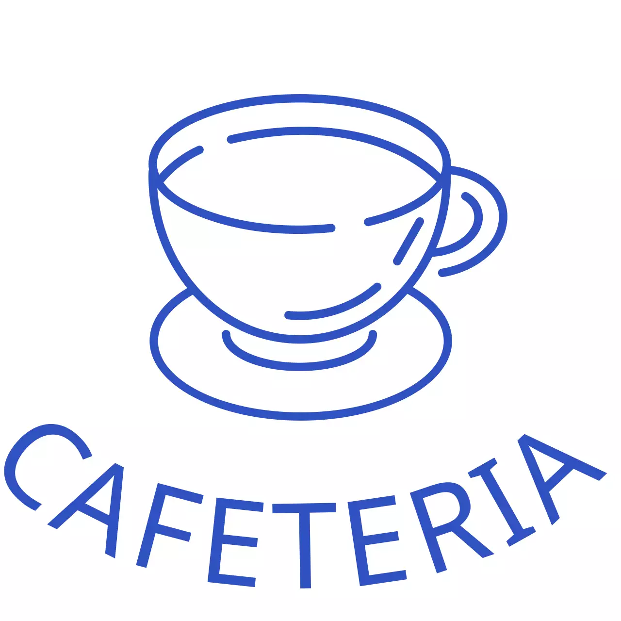 Cupão de ilustração de chávena de café