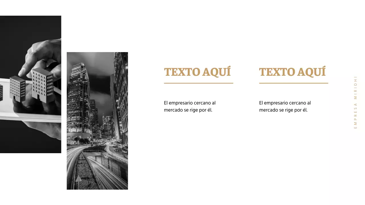 Presentaciones comerciales