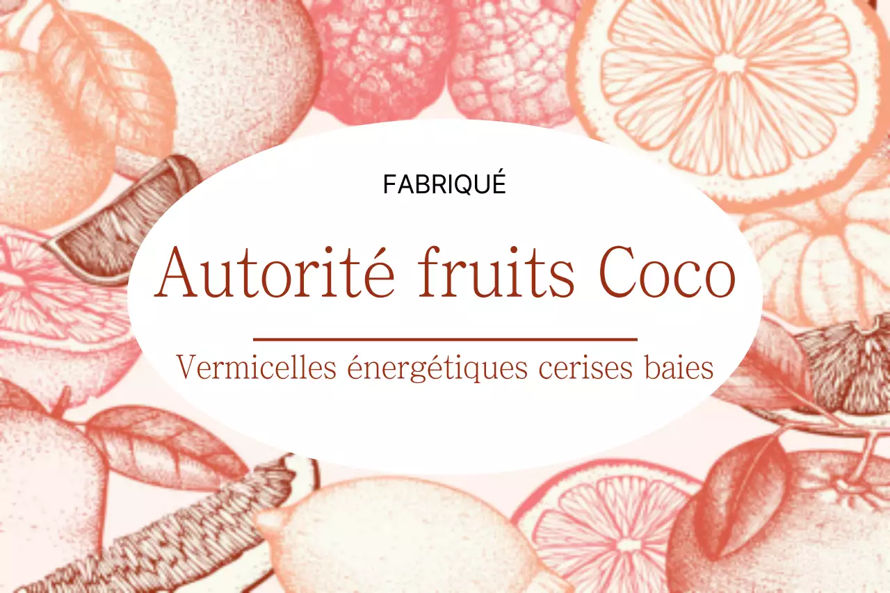 Autorité des fruits de Coco
