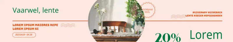 roze groen foto uitgelicht interieur uitverkoop evenement promotie