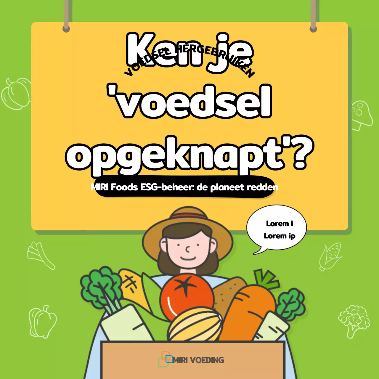 Groen, geel en oranje voor voedselverwerkende bedrijven ESG-beheer CardNews