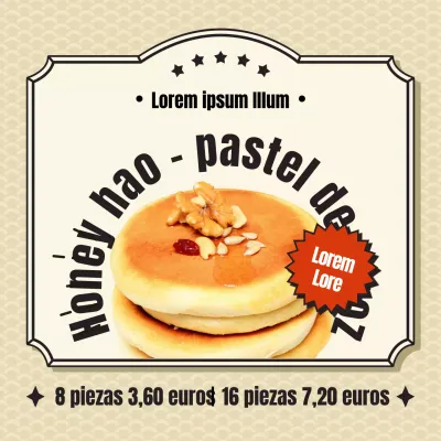 Bocaditos de invierno de inspiración retro y color beige