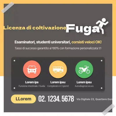 Fuga dalla licenza agricola