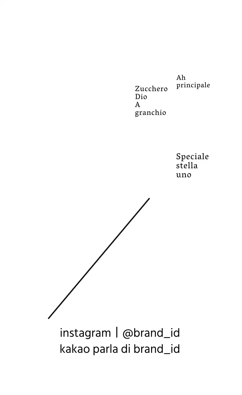 Etichetta di marca semplice solida bianca