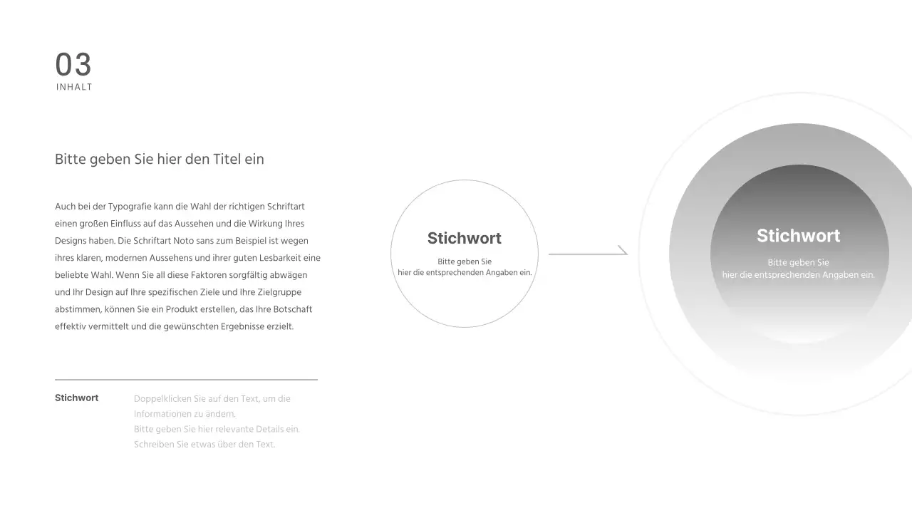 Einfache Präsentationen