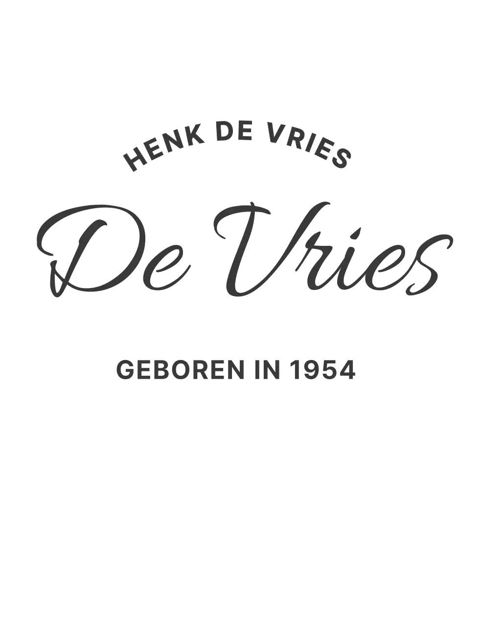 Nette Matisse illustratie gepersonaliseerd t-shirt