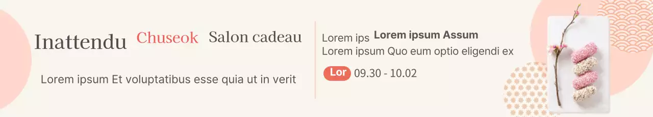 Vente de coffrets cadeaux Chuseok