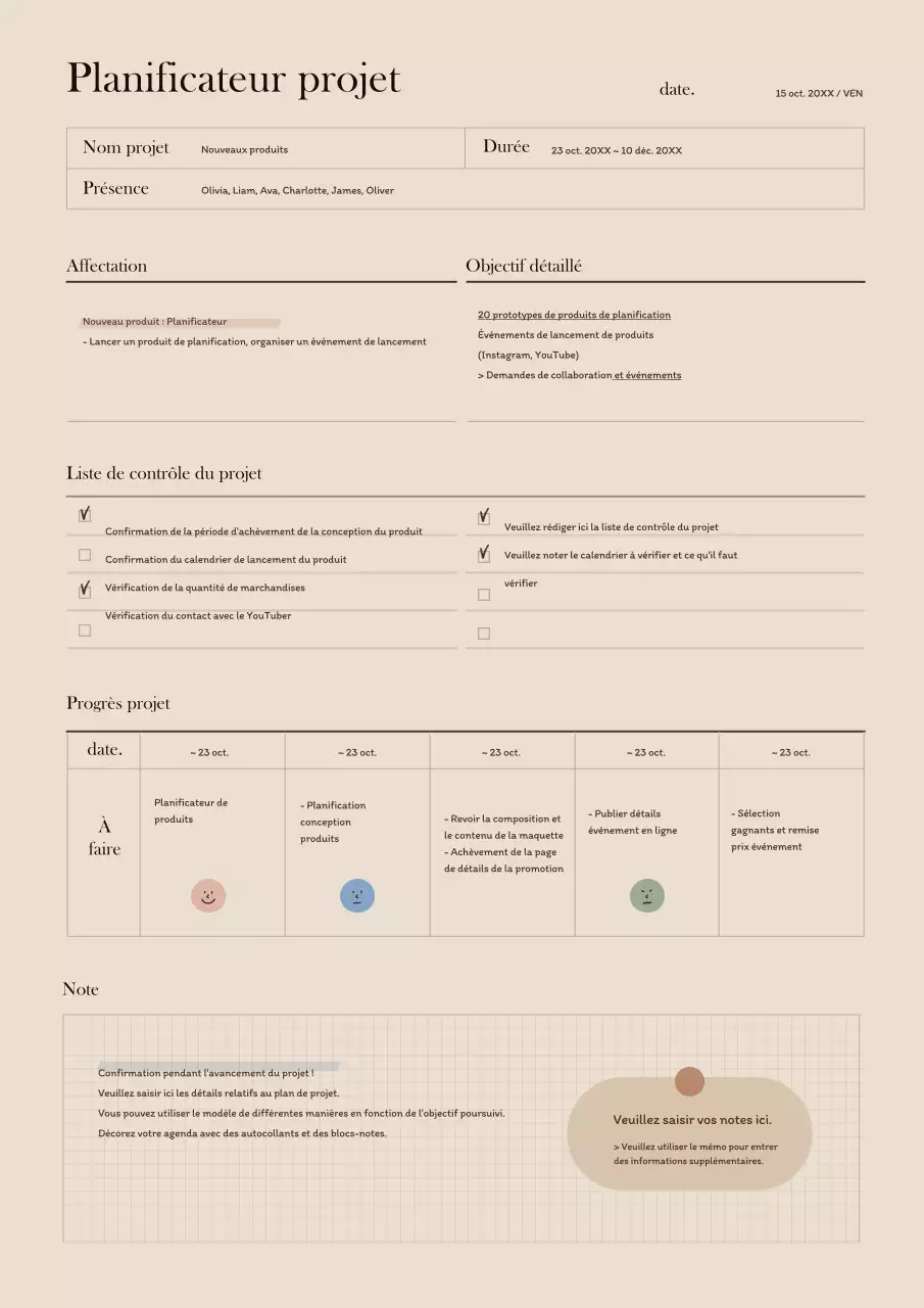Un agenda GoodNote marron sentimental