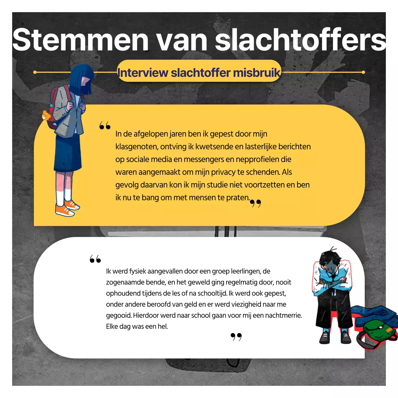 Een campagne voor sociale doelen met een blauwe twist