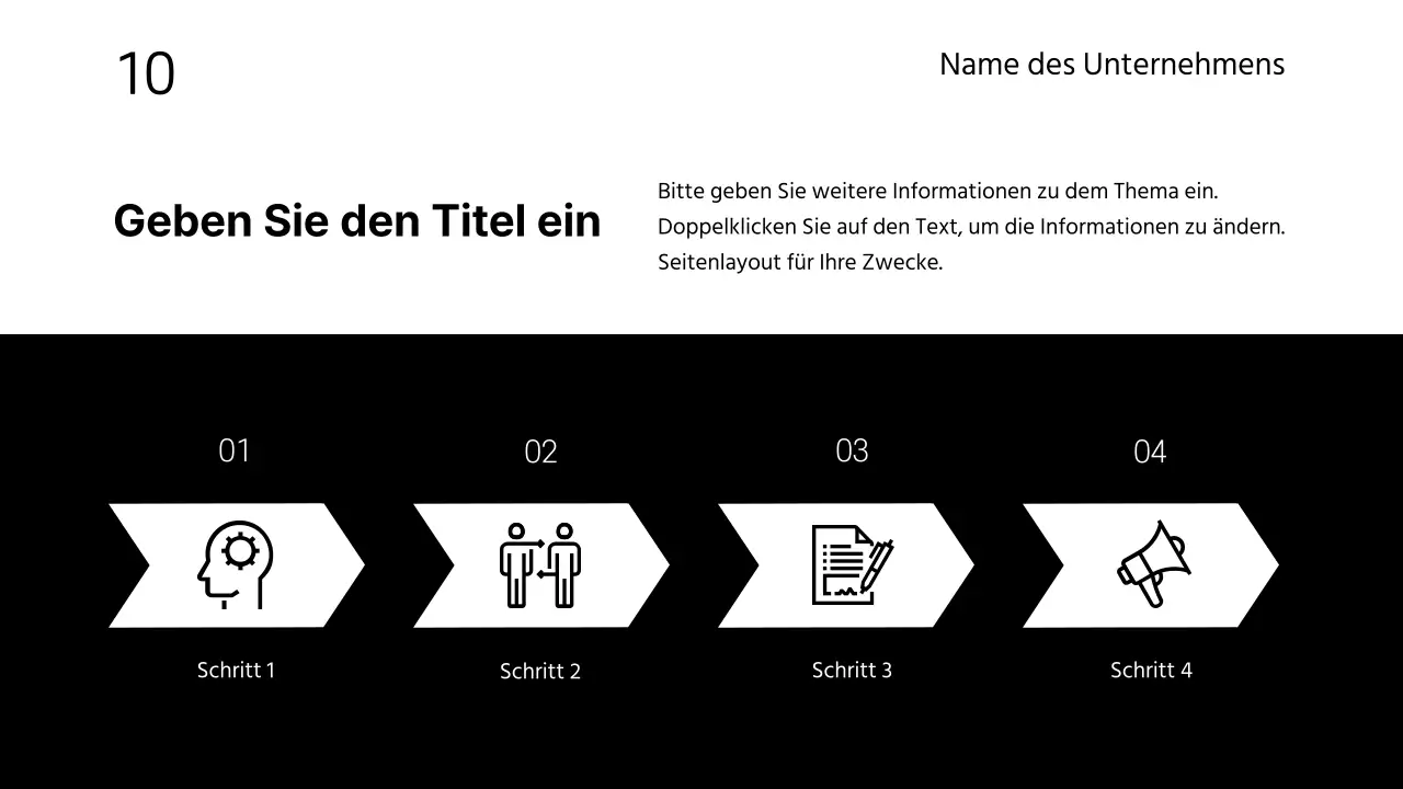 Verkaufspräsentationen für Unternehmen