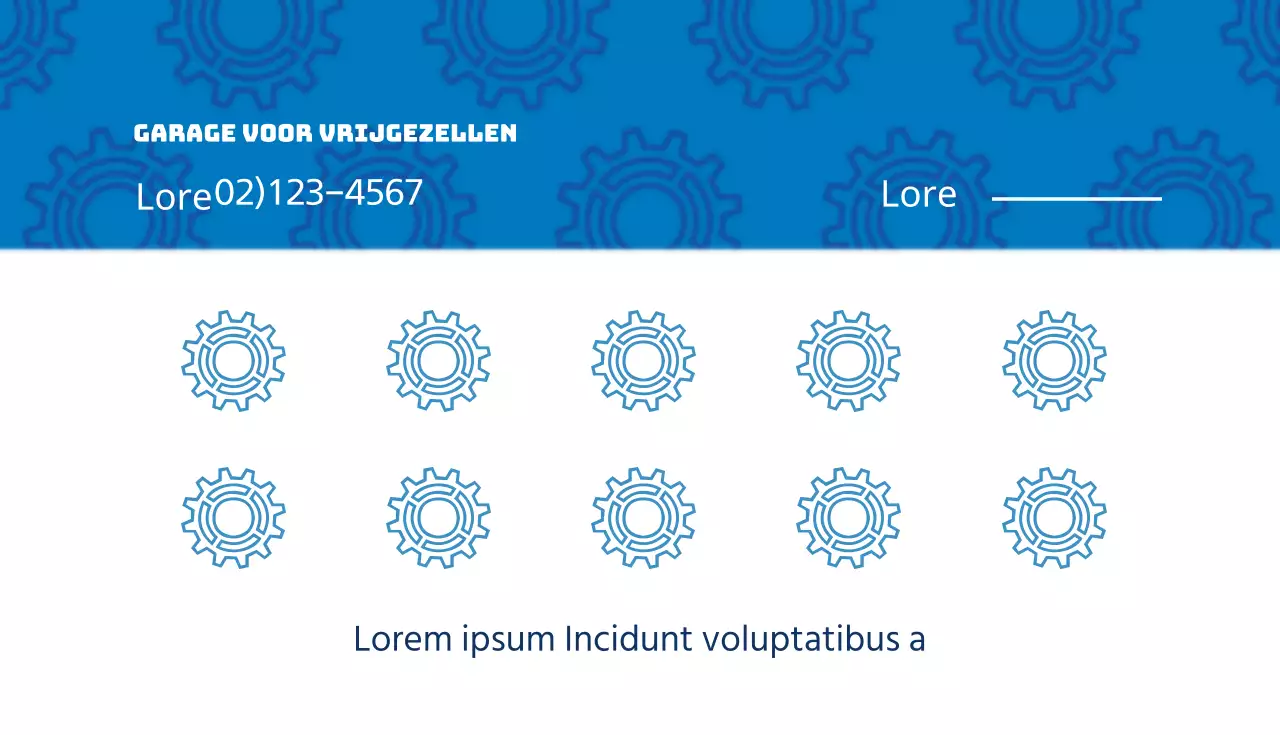 Garage voor vrijgezellen