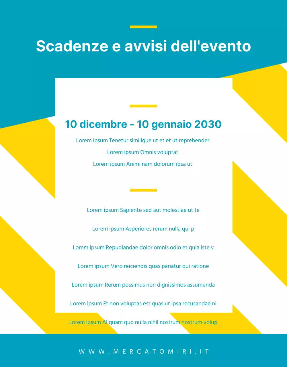 RecensionePagina dei dettagli dell'evento