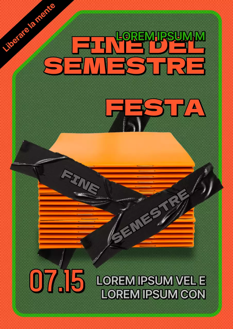 Una festa di fine anno kitsch in rosso e verde