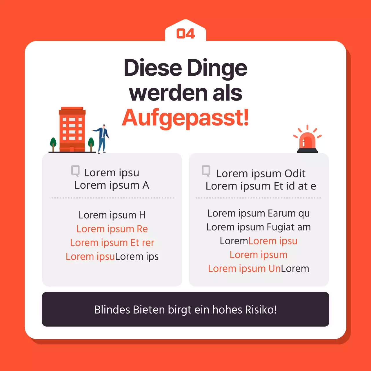 Mehrfarbige Auktion Investitionsgüter