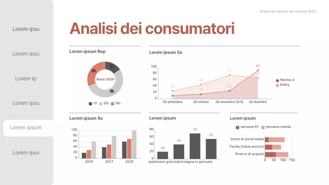 Rapporto di consulenza pulito rosa-beige sfumato