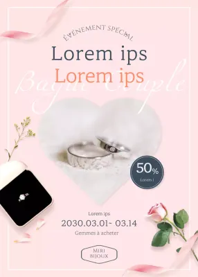 Un événement romantique en rose pour la Journée blanche