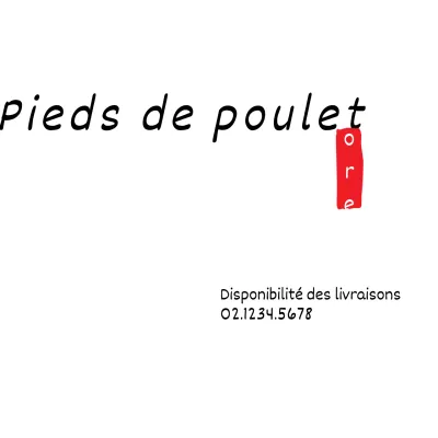 Pieds de poulet