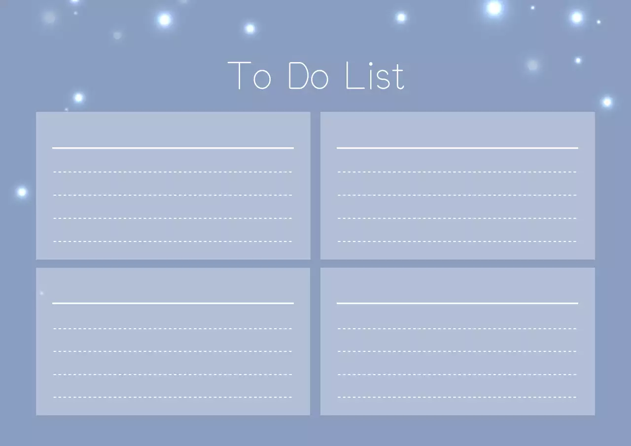 青 シンプル 予定表 スケジュール ポスター