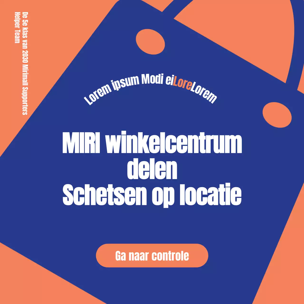 Oranje en blauw evenement bazaar verslag