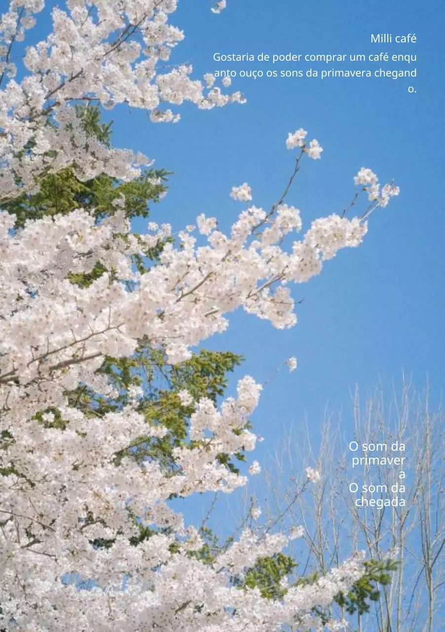 Conceito de primavera inspirado na flor de cerejeira de inspiração japonesa