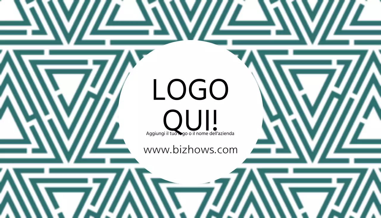 Biglietto da visita semplice