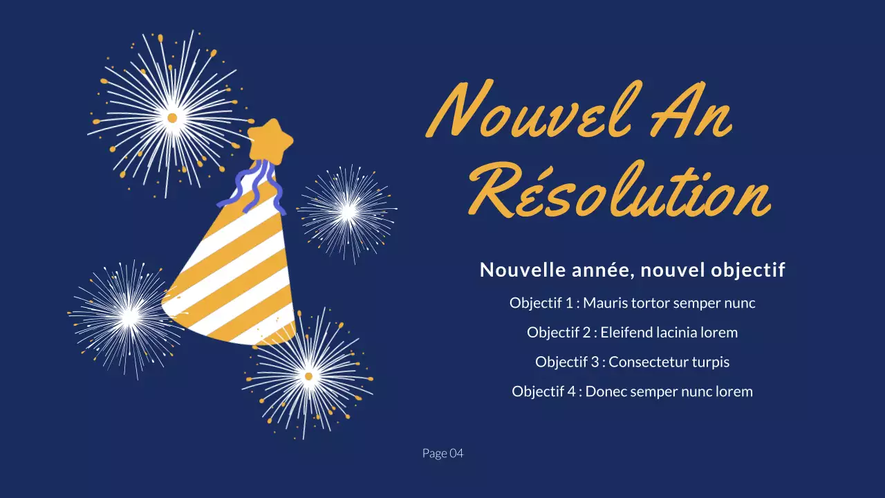 Présentation de la récapitulation des festivités du Nouvel An de la marine